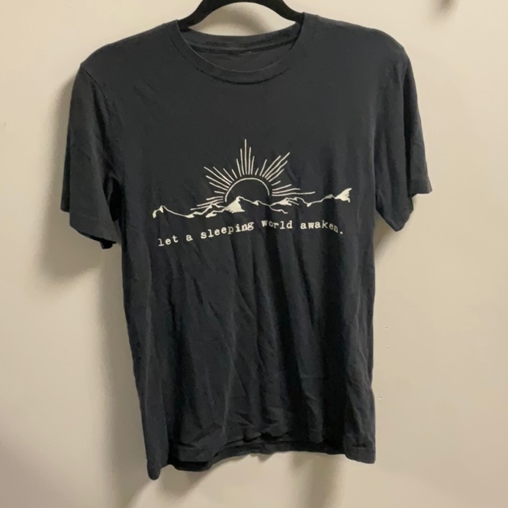 Black Graphic T-Shirt